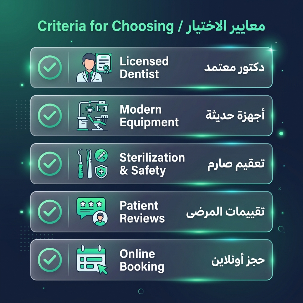 Checklist for choosing the best dental clinic in Egypt